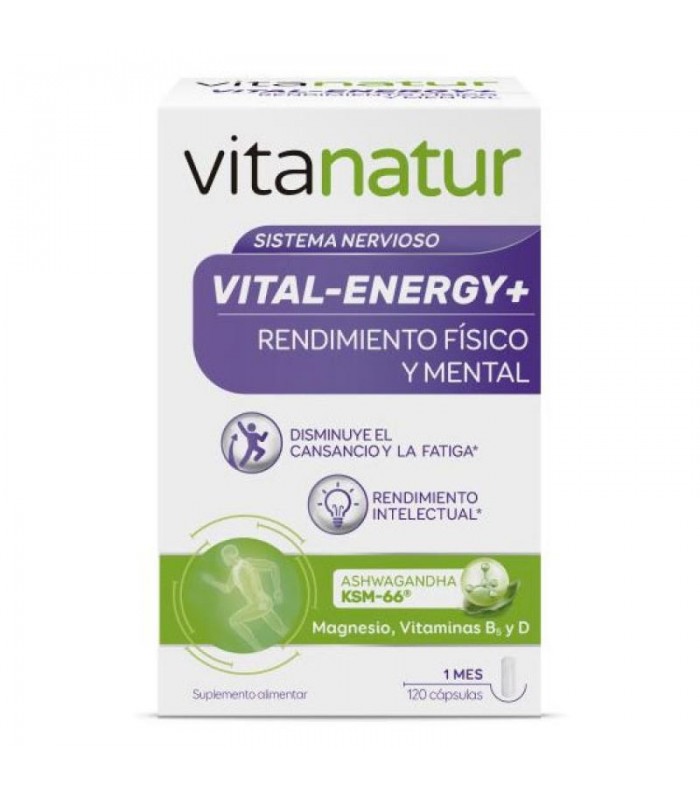 VITANATUR VITAL ENERGY 120 CAPSULAS Dietetica y Inicio - VITANATUR