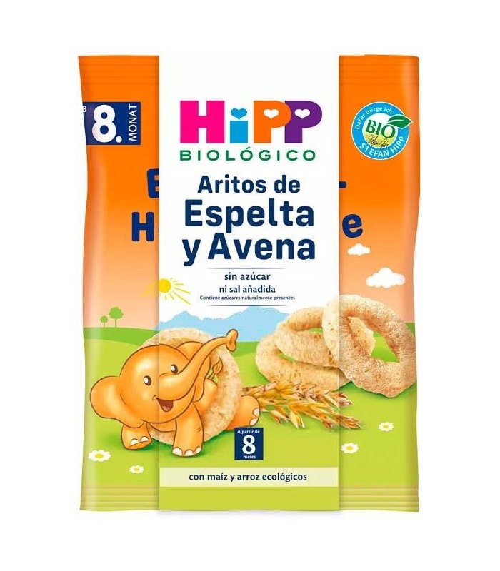 HIPP ARITOS ESPELTA Y AVENA 30G Inicio y  - HIPP