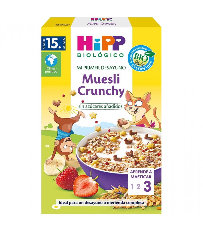 HIPP MUESLI CRUNCHY 3 200G