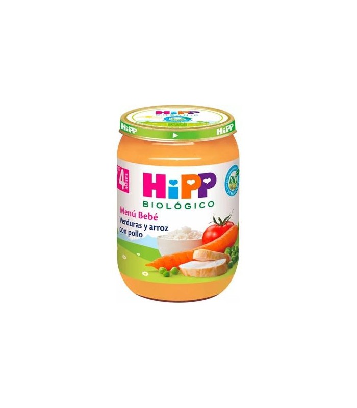 HIPP POTITO VERDURAS Y ARROZ CON POLLO 190G Inicio y  - HIPP
