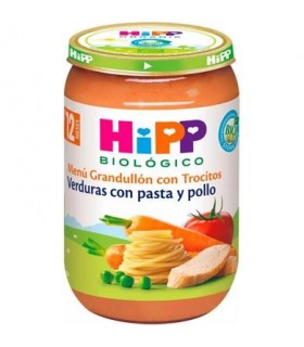 HIPP POTITO VERDURA CON PASTA Y POLLO 220G Inicio y  - HIPP