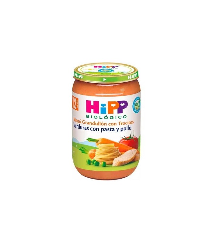 HIPP POTITO VERDURA CON PASTA Y POLLO 220G Inicio y  - HIPP