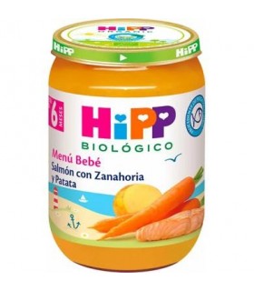 HIPP POTITO SALMON CON ZANAHORIA Y PATATA 190G Inicio y  - HIPP