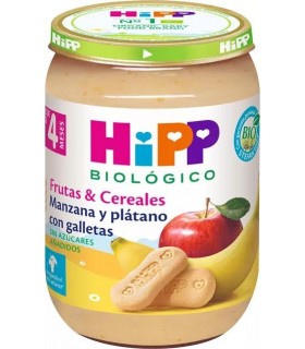 HIPP POTITO MANZANA Y PLATANO CON GALLETAS Inicio y  - HIPP