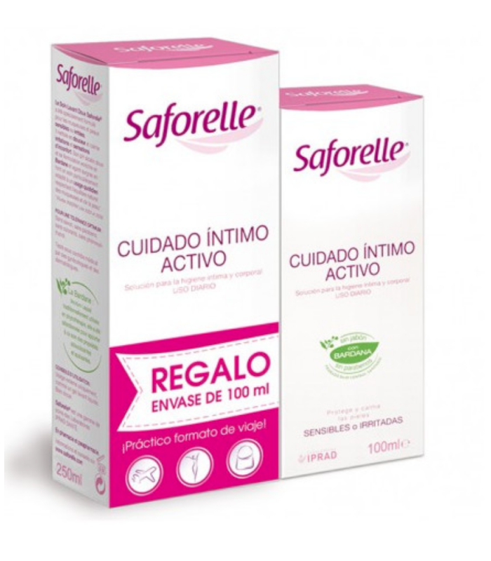SAFORELLE GEL INTIMO PACK 250ML+100ML Inicio y  - SAFORELLE