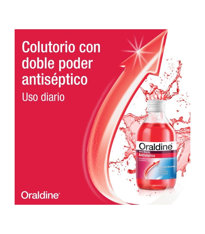 ORALDINE COLUTORIO 200 ML Higiene y Inicio - JOHNSON AND JOHNSON