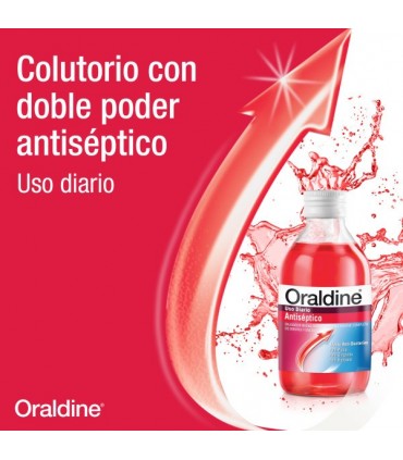 ORALDINE COLUTORIO 200 ML Higiene y Inicio - JOHNSON AND JOHNSON