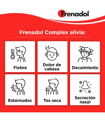 FRENADOL COMPLEX 10 SOBRES GRANULADO SOLUCION OR Resfriados y Resfriado, tos y Gripe - FRENADOL