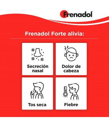 FRENADOL FORTE 10 SOBRES GRANULADO SOLUCION ORAL Medicamentos y Inicio - FRENADOL