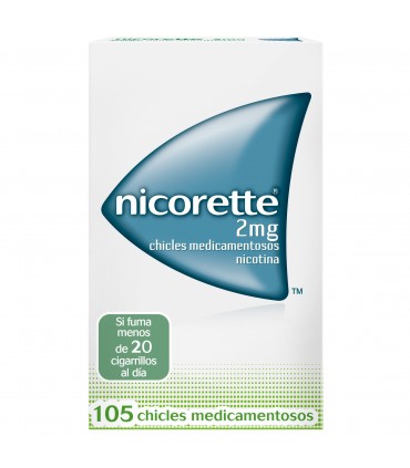 NICORETTE 2 MG 105 CHICLES