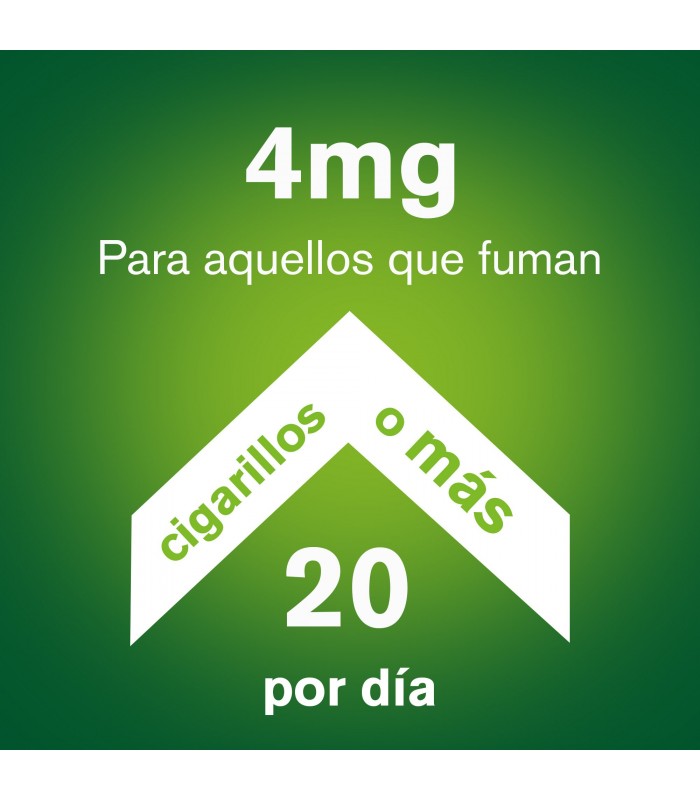 NICORETTE 4 MG 30 CHICLES Deshabituacion tabaquica y Medicamentos - NICORETTE