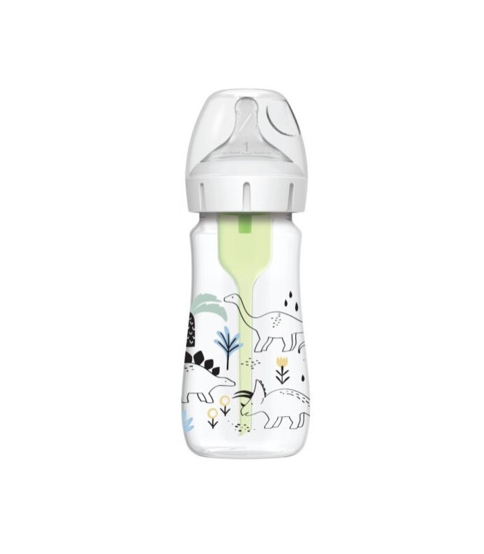 DR BROWNS BIBERON BOCA ANCHA DINOSAURIOS 270ML Inicio y  - DR BROWNS
