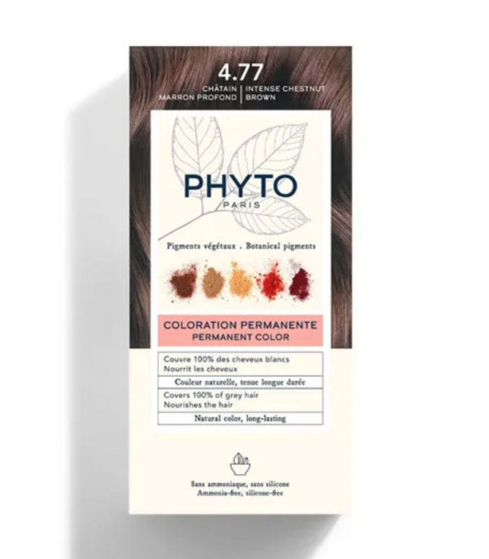 PHYTO COLOR TINTE N 4.77 CASTAÑO MARRON INTENSO Higiene y Inicio - PHYTO