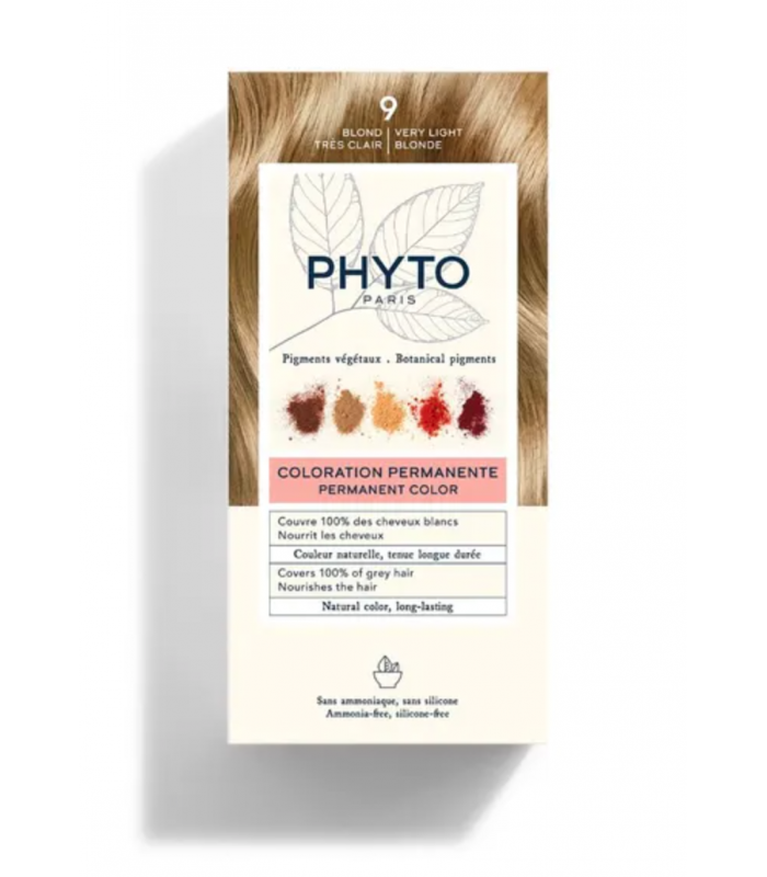 PHYTO COLOR Nº 9 RUBIO MUY CLARO Higiene y Inicio - PHYTO