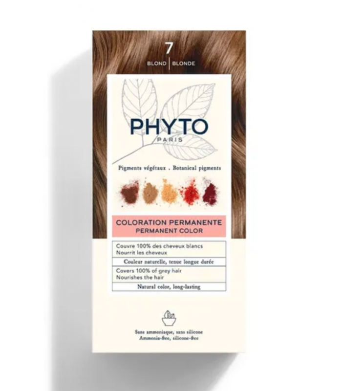 PHYTO COLOR Nº 7 RUBIO Higiene y Inicio - PHYTO