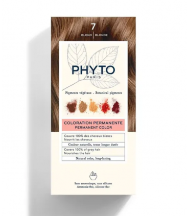 PHYTO COLOR Nº 7 RUBIO Higiene y Inicio - PHYTO
