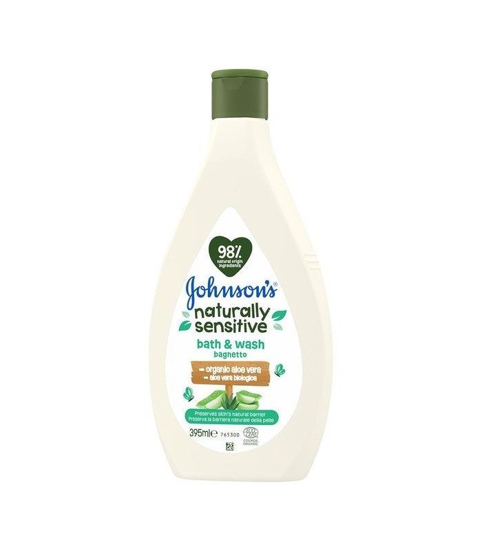 JOHSON BABY NATURALLY SENSITIVE GEL BAÑO 395ML Inicio y  - JOHNSON AND JOHNSON