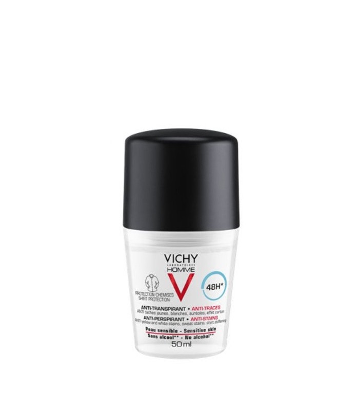 VICHY HOMME ANTITRANSPIRANTE ANTIMANCHAS HOMBRE
