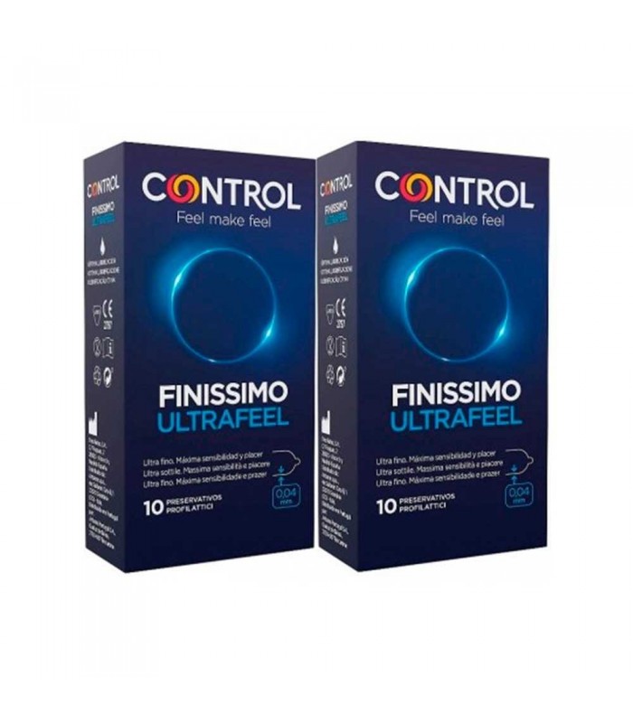 CONTROL ULTRAFEEL PRESERVATIVO 2X10 UNIDADES Inicio y  - CONTROL