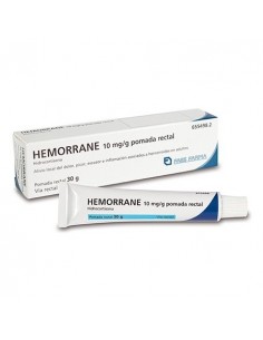 HEMORRANE 10 MG-G POMADA RECTAL 30 G Hemorroides y Sistema Circulatorio - FAES FARMA