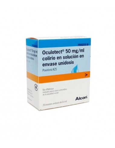 OCULOTECT 50 MG-ML COLIRIO 20 MONODOSIS SOLUCION Ocular y Medicamentos - ALCON