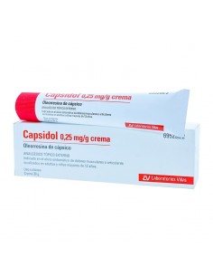CAPSIDOL 0.25 MG-G CREMA 30 G Analgesicos y Analgésico y Antiinflamatorio - VIÃAS