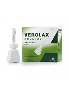 VEROLAX ADULTOS 5.4 ML SOLUCION RECTAL 6 ENEMAS Laxantes y Trastornos Digestivos - ANGELINI