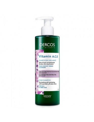 VICHY DERCOS NUTRIENTS VITAMINS CHAMPU 250 ML Higiene y Inicio - VICHY