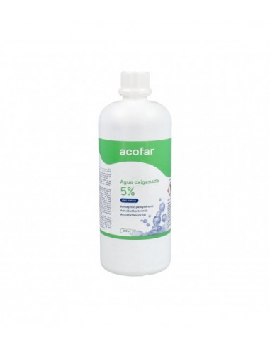 ACOFAR AGUA OXIGENADA 5% 500 ML Inicio y  - ACOFARMA