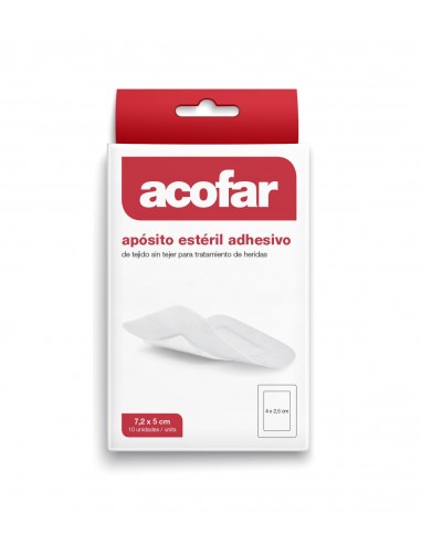ACOFAR APOSITO TEJIDO SIN TEJER 7.2X5 CM Salud y Inicio - ACOFARMA