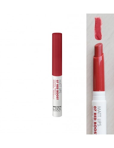 BETER LOOK LABIAL MATE Nº 07 RED BOOST Inicio y  - BETER