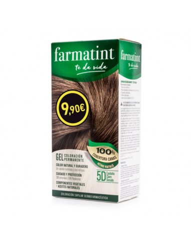 FARMATINT CASTAÑO CLARO DORADO 5D Higiene y Inicio - FARMATINT