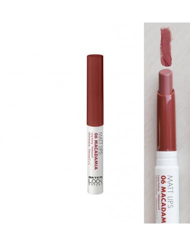 BETER LOOK LABIAL MATE Nº06 MACADAMIA Inicio y  - BETER