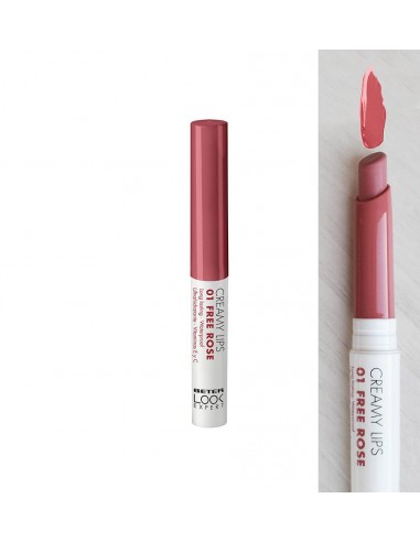 BETER LOOK LABIAL CREAMY Nº01 FREE ROSE Inicio y  - BETER