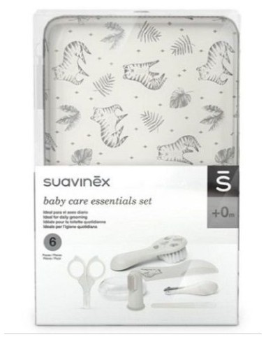 SUAVINEX SET DE MANICURA PARA BEBE +0M (GRIS)