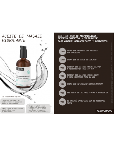 SUAVINEX ACEITE DE MASAJE HIDRATANTE 100ML Inicio y  - SUAVINEX