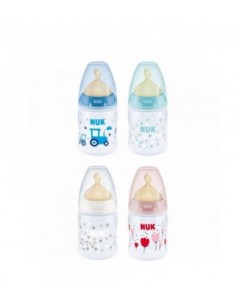 NUK BIBERON FIRST CHOICE VIDRIO LATEX 0-6M 120ML- Accesorios del bebé y Biberones 2