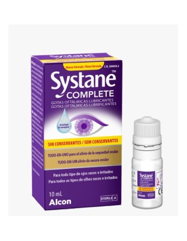 SYSTANE COMPLETE SIN CONSERVANTES 10ML Inicio y  - 