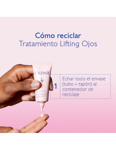 CAUDALIE RESVERATROL LIFT CONTORNO DE OJOS 15ML Cosmética facial y Cosmética - CAUDALIE