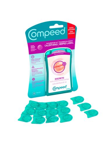 COMPEED PARCHE ANTIHERPES 15 UNIDADES Inicio y  - COMPEED