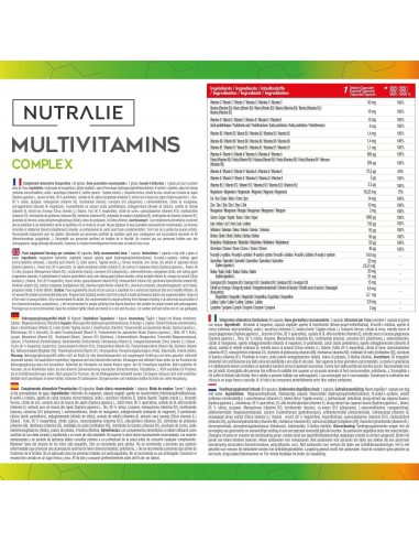 NUTRALIE MULTIVITAMINICO 60 CAPSULAS Inicio y  - NUTRALIE