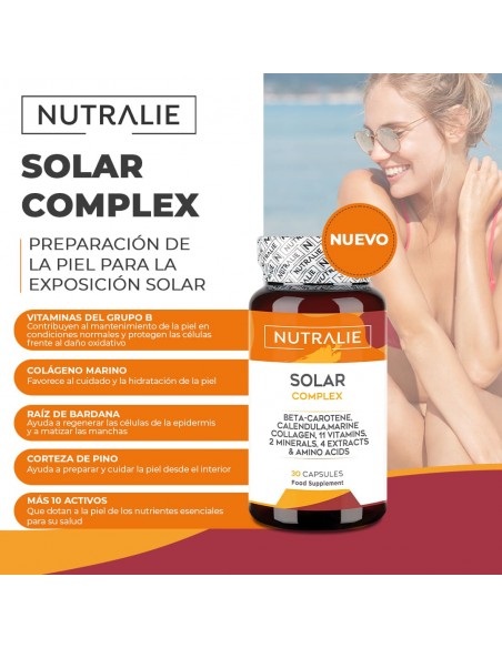 NUTRALIE SOLAR COMPLEX 30 CAPSULAS Inicio y  - NUTRALIE