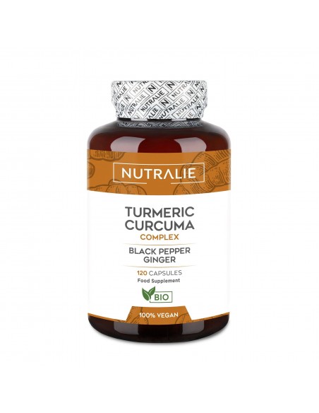NUTRALIE TURMERIC CURCUMA COMPLEX 120 CAPSULAS Inicio y  - NUTRALIE