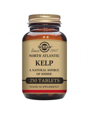 SOLGAR KELP YODO 250 COMP Fitoterapia y Natural - SOLGAR