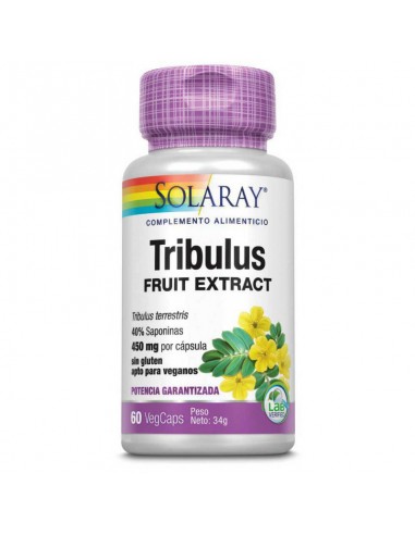 SOLARAY TRIBULUS 450MG 60CAPSULAS Complementos alimenticios y Dietetica - 