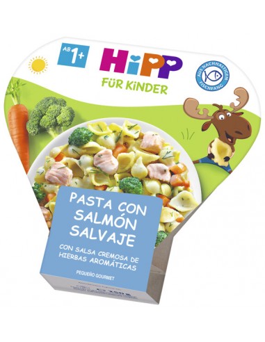 HIPP GOURMET PASTA CON SALMON 250G Inicio y  - HIPP
