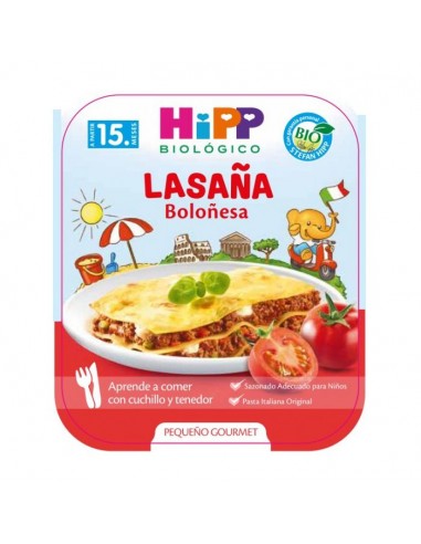 HIPP GOURMET LASAÑA BOLOÑESA 250G Inicio y  - HIPP