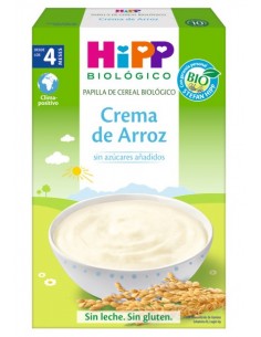 HIPP PAPILLA CREMA DE ARROZ SIN GLUTEN 200G Inicio y  - HIPP
