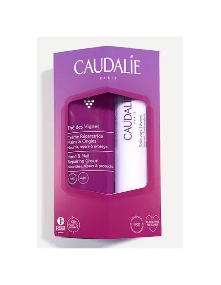 CAUDALIE PACK THE SES VIGNES CREMA MANOS+LABIAL Inicio y  - CAUDALIE