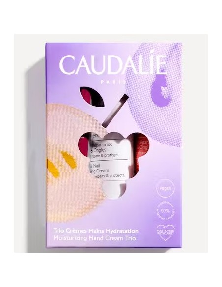 CAUDALIE TRIO CREMA MANOS Inicio y  - CAUDALIE